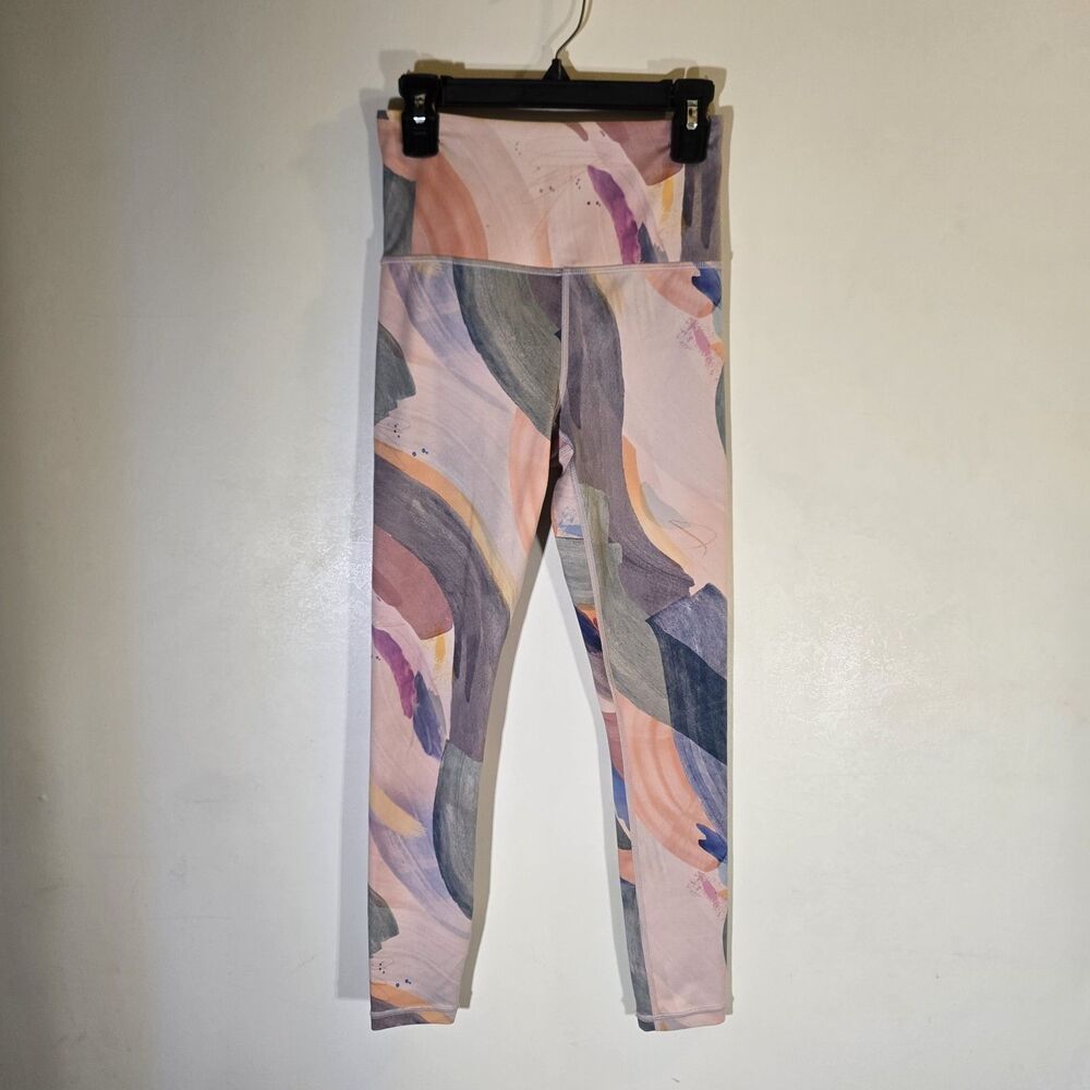 Athleta Elation 7/8 Tight Legging Womens XXS Painted High Waisted Athleisure